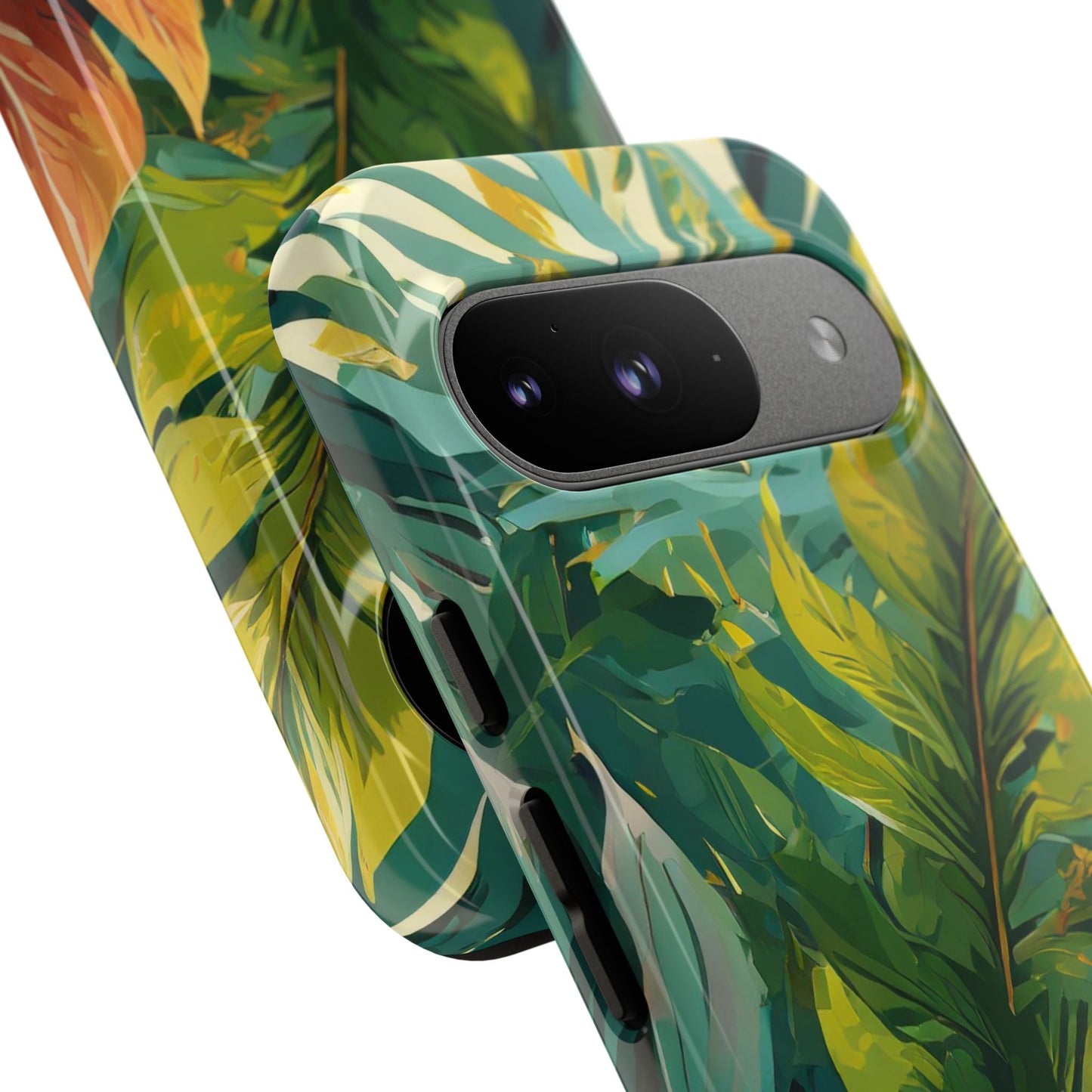 Tropical Leaf Tough Phone Case