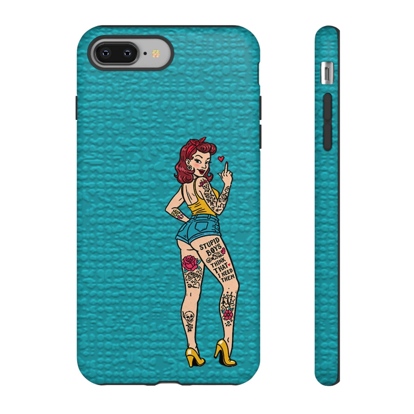 Stupid Boys Tough Phone Case