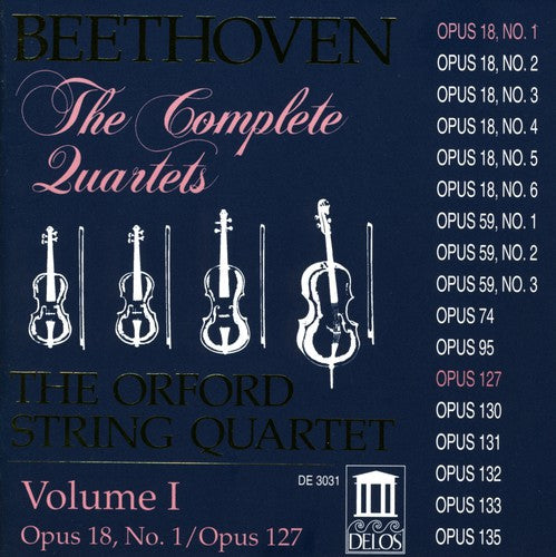 Orford String Quartet - Complete Quartets 1 Music CD