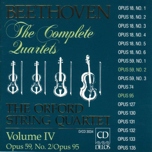 Orford String Quartet - Complete Quartets 4 [CD]