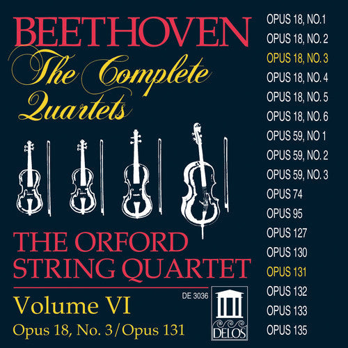 Orford String Quartet - Complete Quartets 6 [CD]