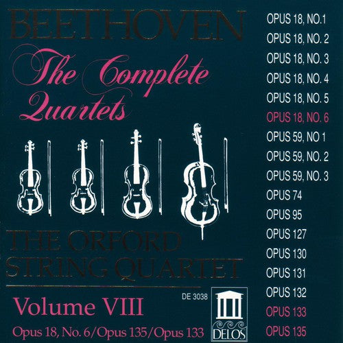Orford String Quartet - Complete Quartets 8 [CD]