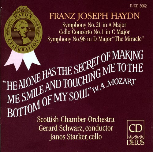 Gerard Schwarz - Symphonies 21 & 96 / Cello Concerto [CD]