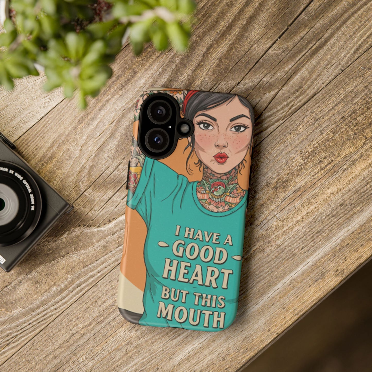 I Have A Good Heart Tough Phone Case