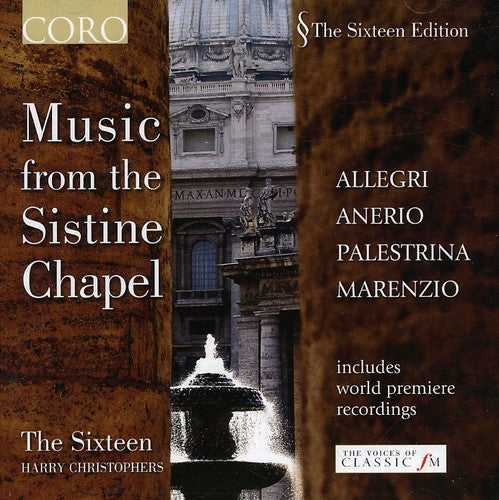 The Sixteen - Music from Sistine Chapel [CD]