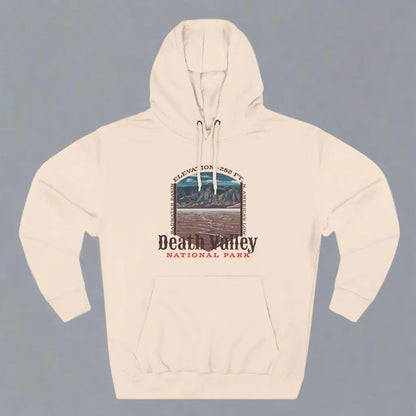 Death Valley National Park  Unisex Fit Fleece Hoodie Badwater Basin