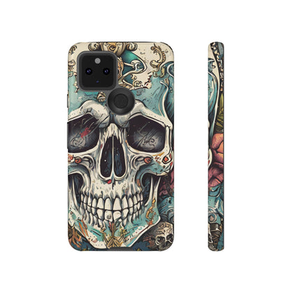 Abstract Skull Tough Phone Case