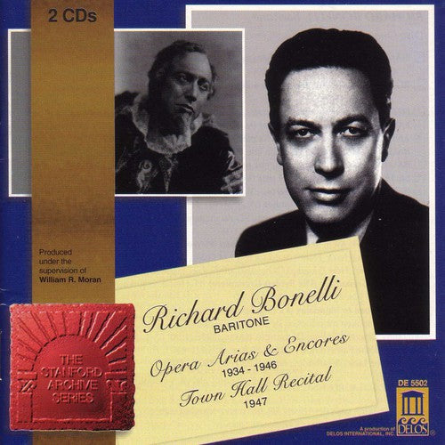 Richard Bonelli - Opera Arias & Encores / Town Hall Recital [2 CD]