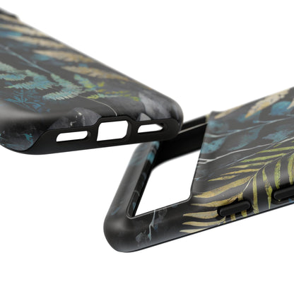 Dark Floral Tough Phone Case
