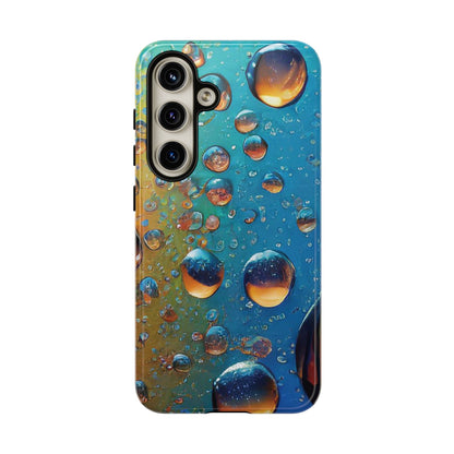 Colorful Water Droplets Tough Phone Case