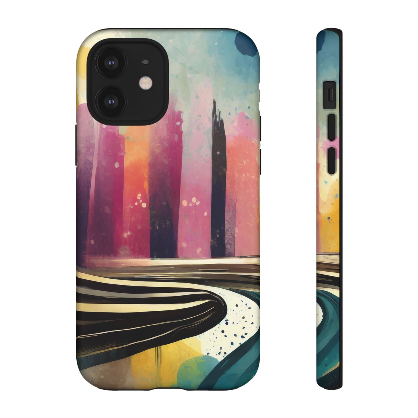 City Skyline Vibrant Tough Phone Case