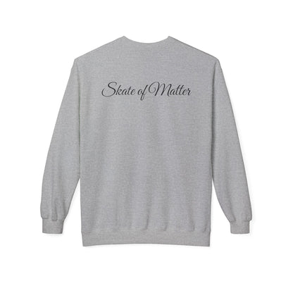 I Love Skater Guys Unisex Fleece Crewneck Sweatshirt