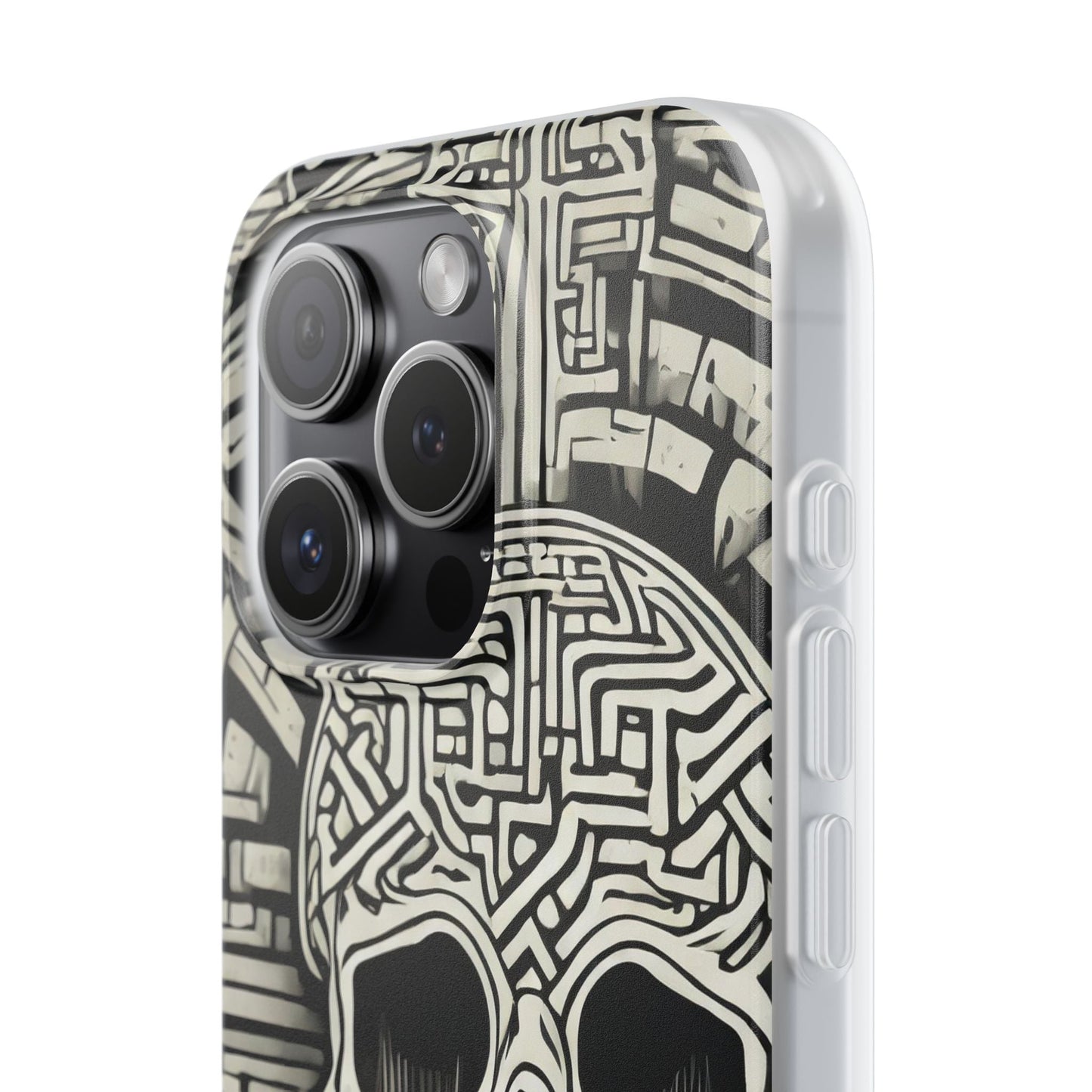 Gothic Skull Maze Flexi Case