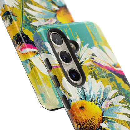 Colorful Daisy Floral Tough Phone Case