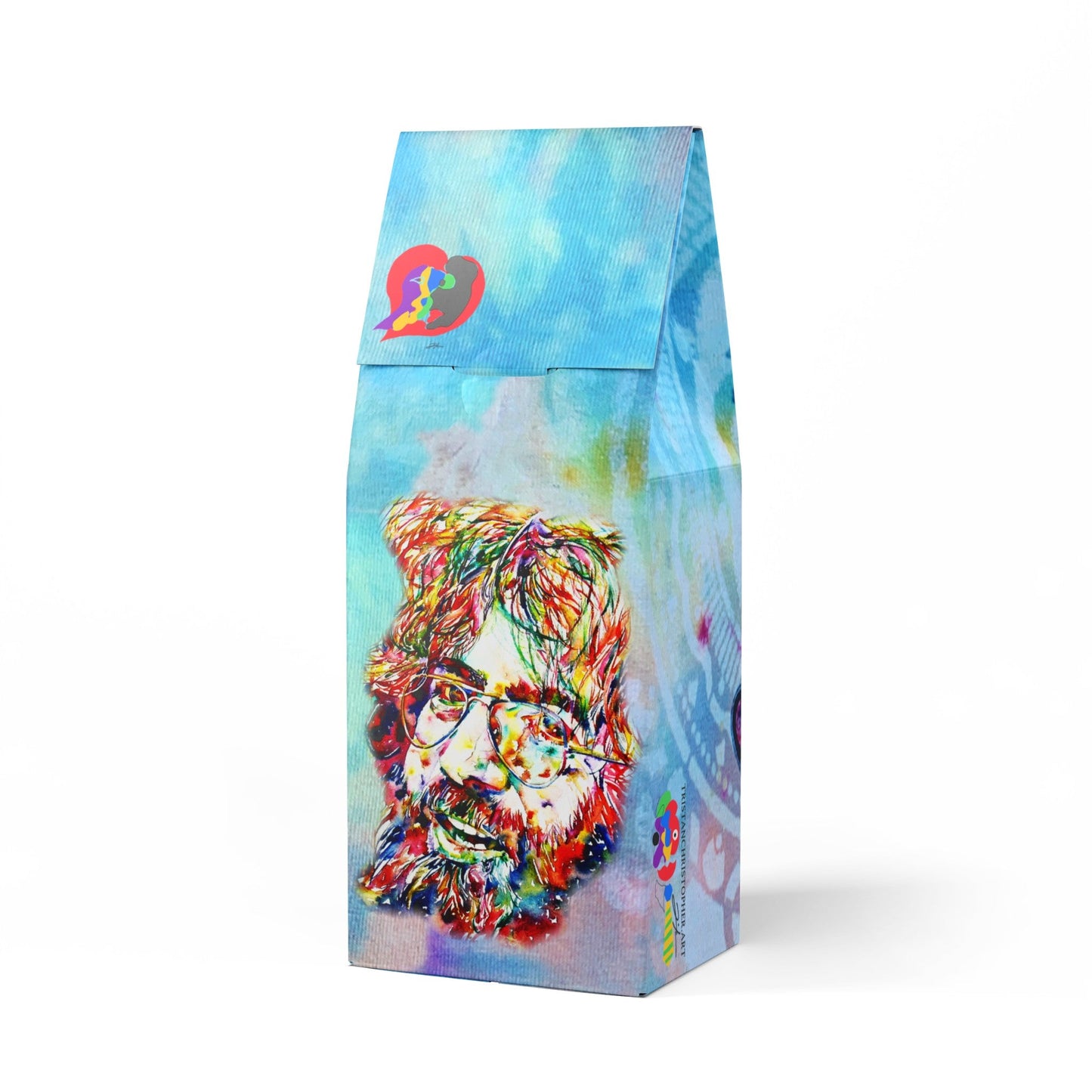 Tye Dye Jerry Bear Art Colombian Coffee Blend Medium-Dark Roast