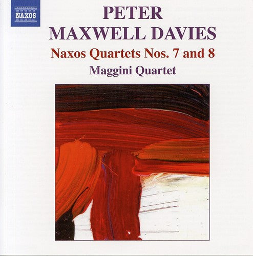 Maggini Quartet - Naxos Quartets 7 & 8 Music CD