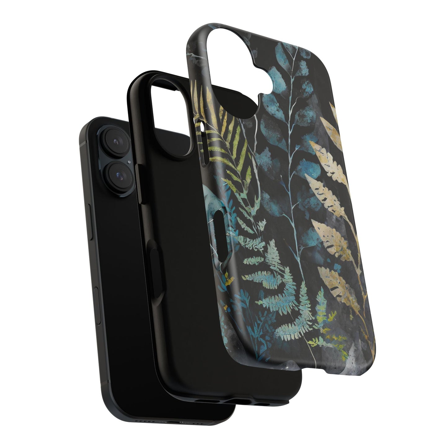 Dark Floral Tough Phone Case