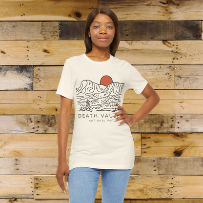 Death Valley National Park Desert Lines Unisex Fit Soft T-Shirt
