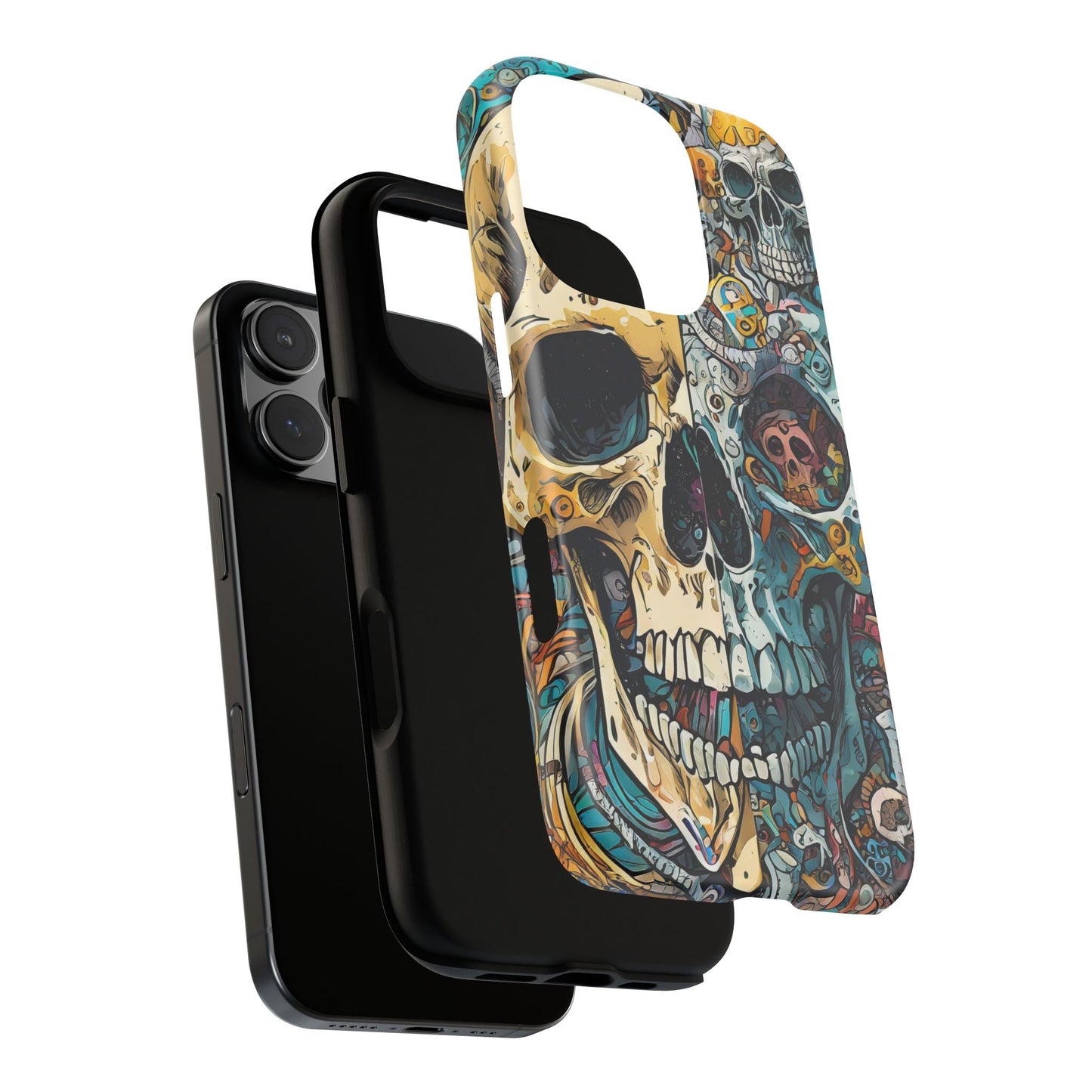 Iconic Skulls Tough Phone Case