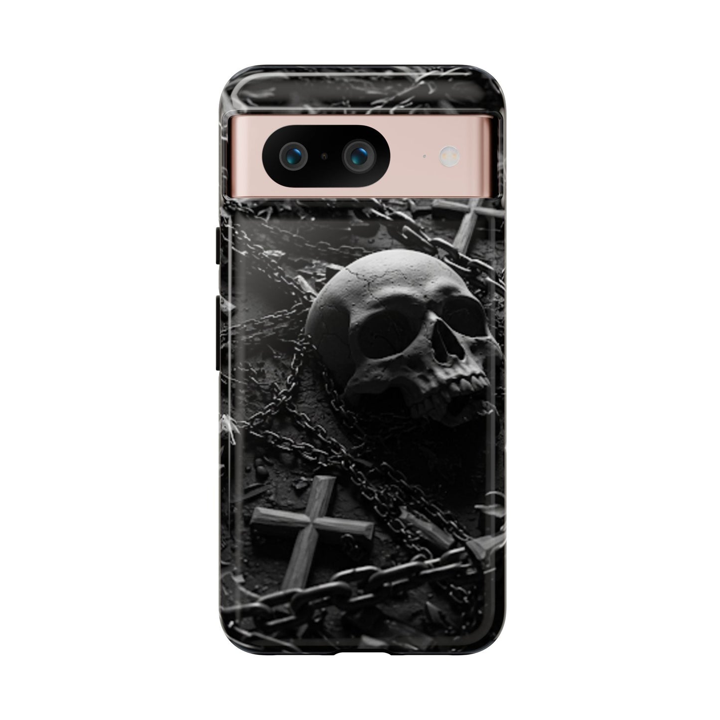 Gothic Skull Tough Phone Case