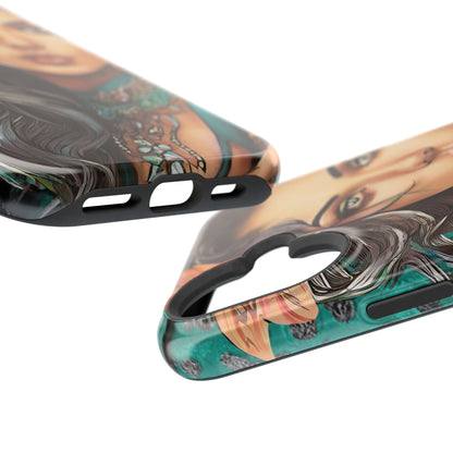 Vibrant Beauty Magnetic Tough Phone Case