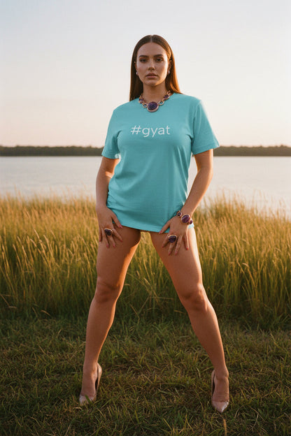 #gyat Unisex High End Cotton Short Sleeve Tee