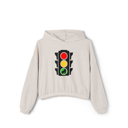 Women’s Cropped Ready, Set, Go Skating! Hoodie