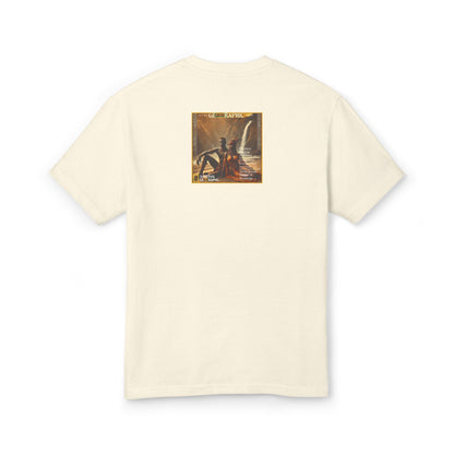 Turtle Island Amaru Khan Aborigine Unisex Garment-Dyed Heavyweight Cotton Tee