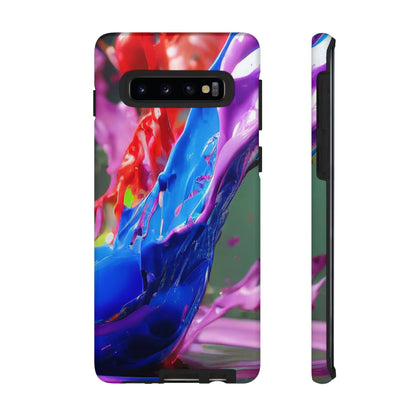 Vibrant Color Splash Tough Phone Case