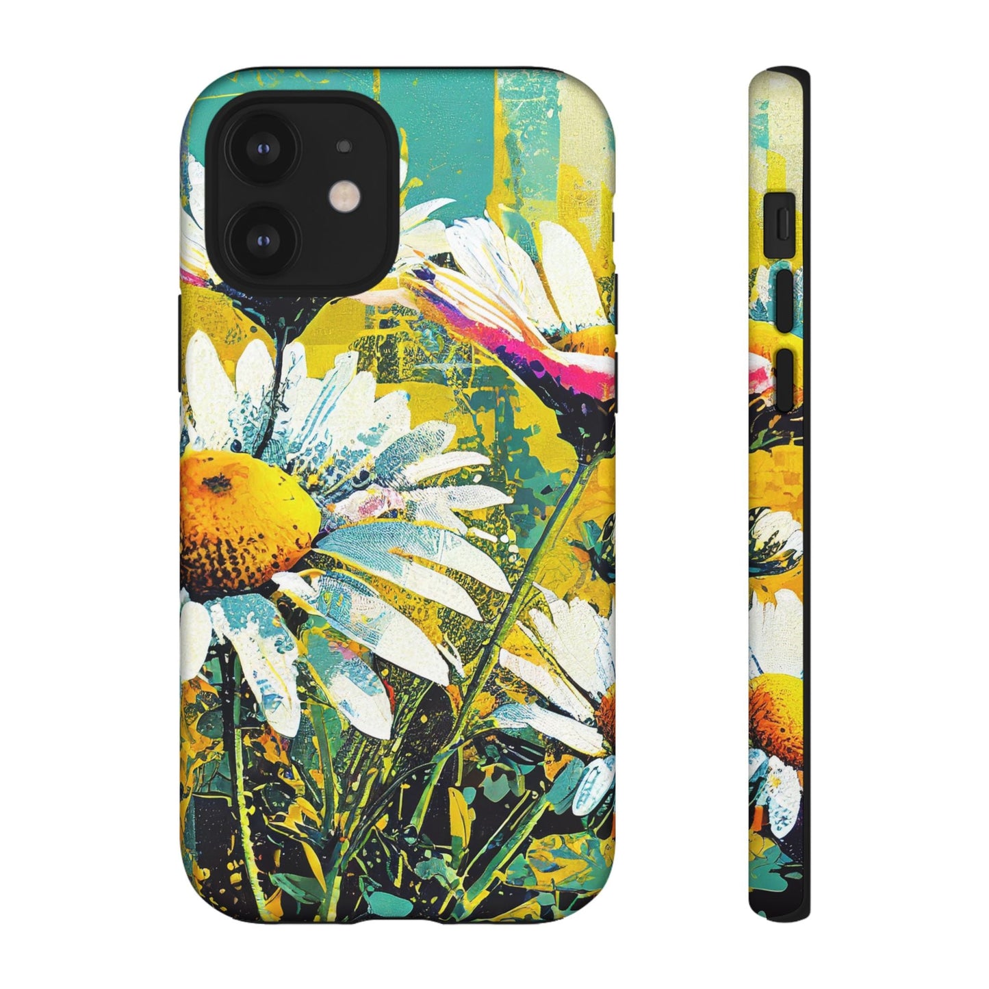 Colorful Daisy Floral Tough Phone Case