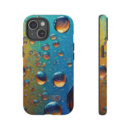 Colorful Water Droplets Tough Phone Case