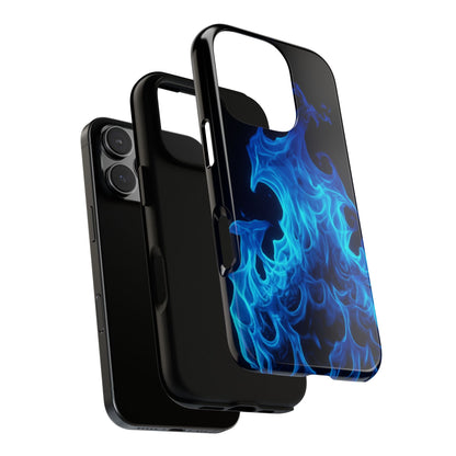 Blue Flames Tough  Phone Case