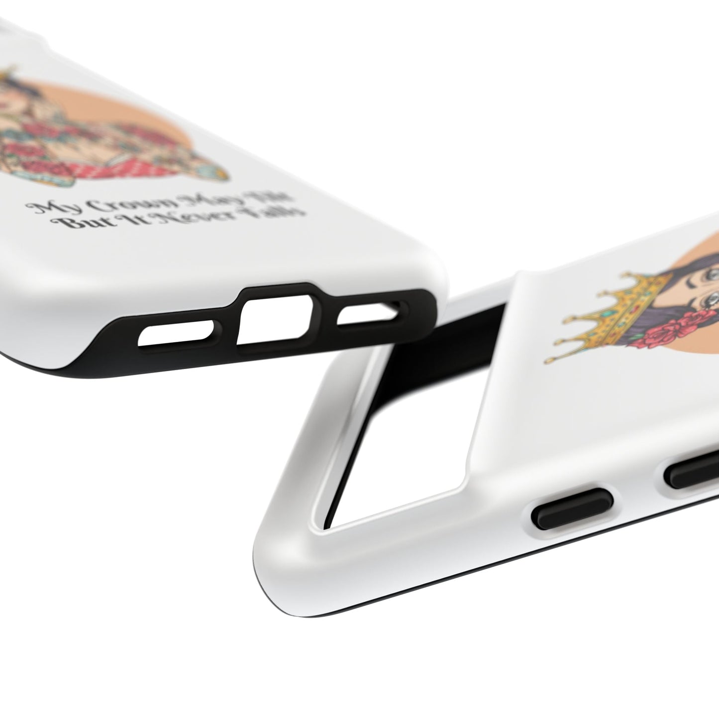 My Crown Never Falls Tattooed Girl Tough Phone Case