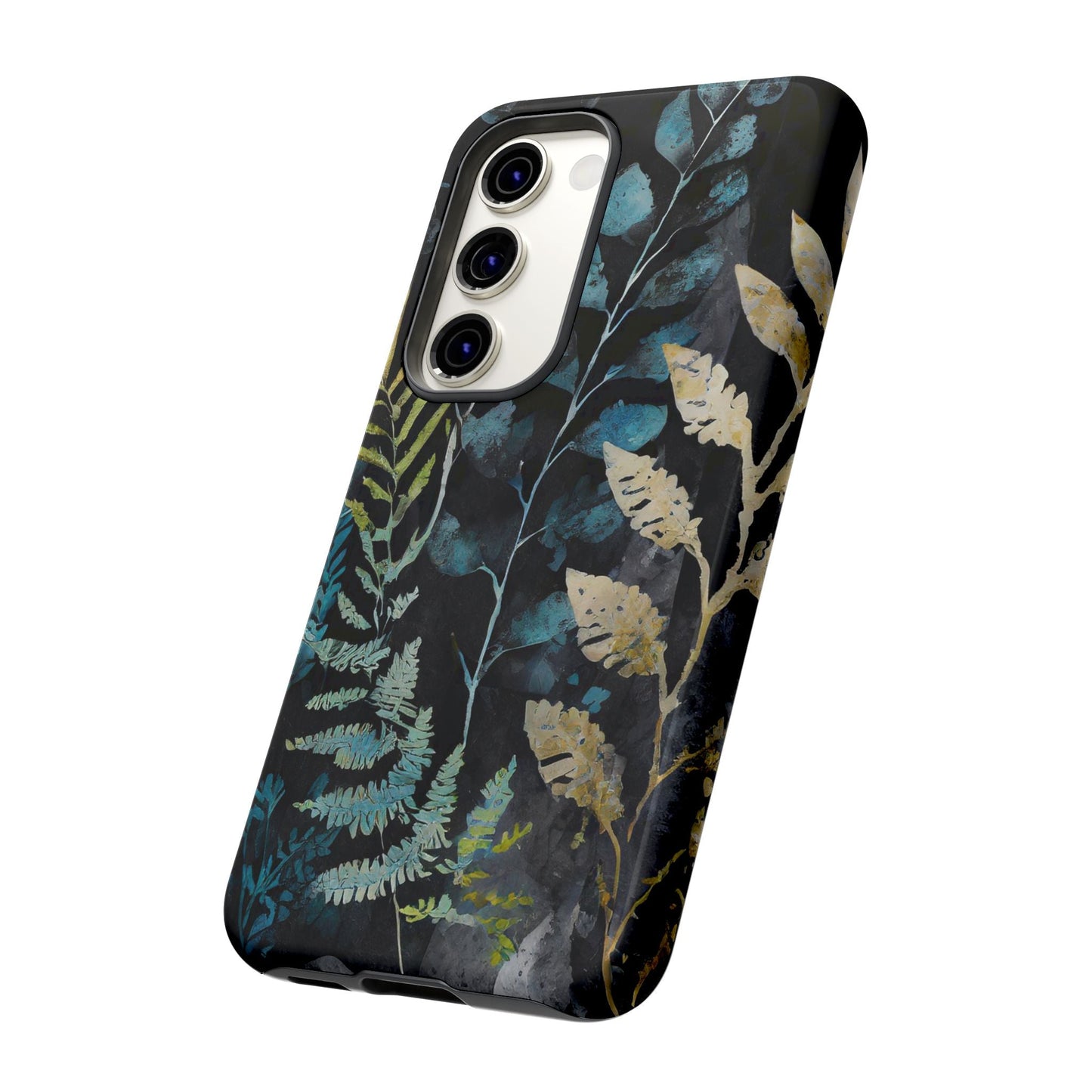 Dark Floral Tough Phone Case