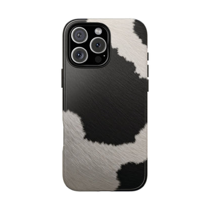 Stylish Cow Print Tough Phone Case