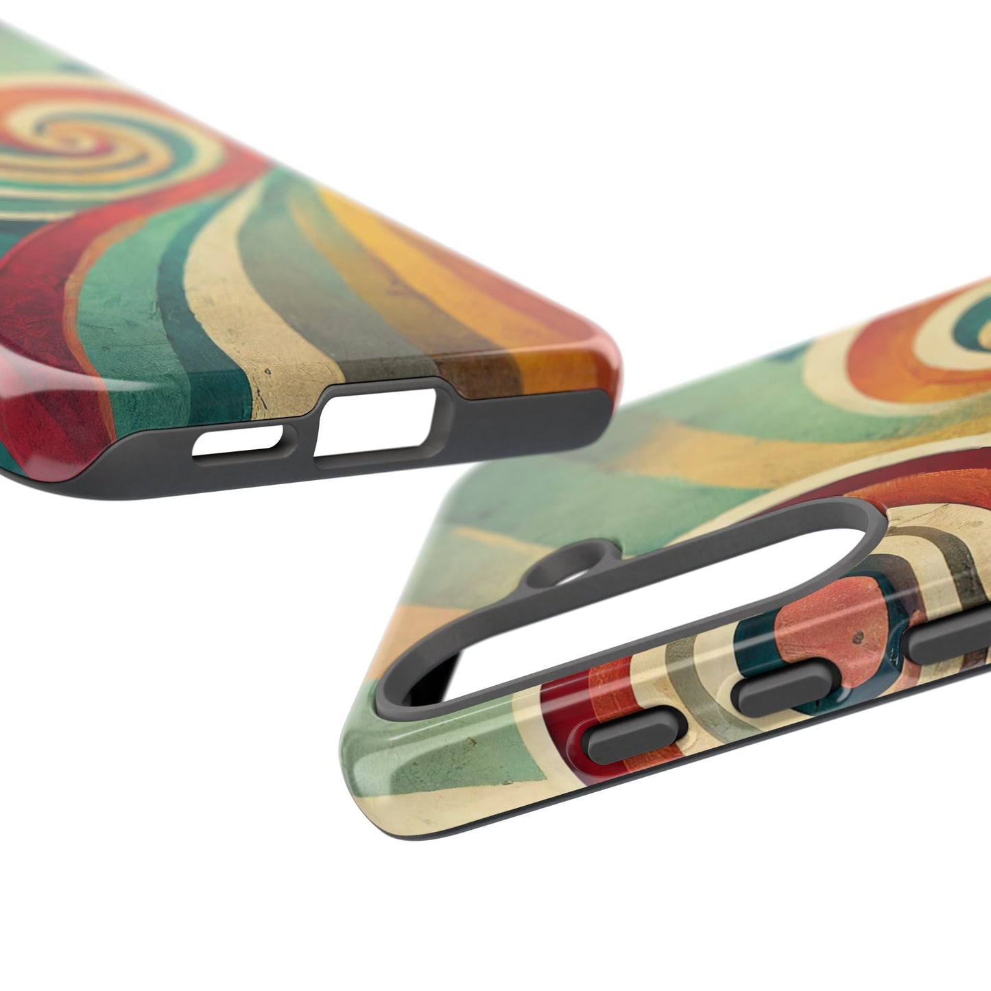 Colorful Swirl Tough Phone Case