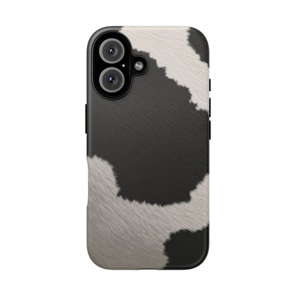 Stylish Cow Print Tough Phone Case