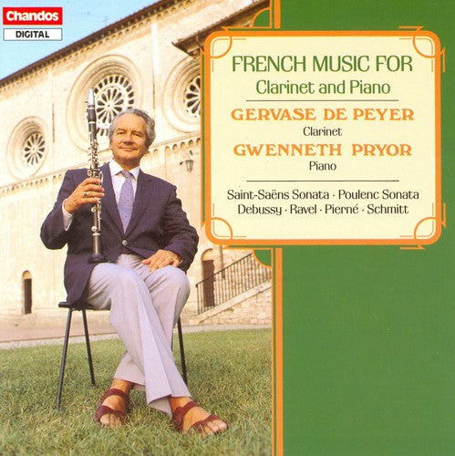 GERVASE DE PEYER - French Music for Clarinet & Piano Music CD