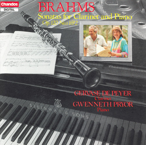 Brahms / De Peyer / Pryor - Clarinet Sonatas 1 & 2 - Music CD