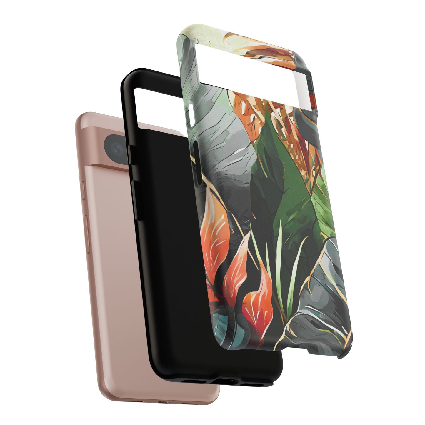 Tropical Leaf Tough Phone Case