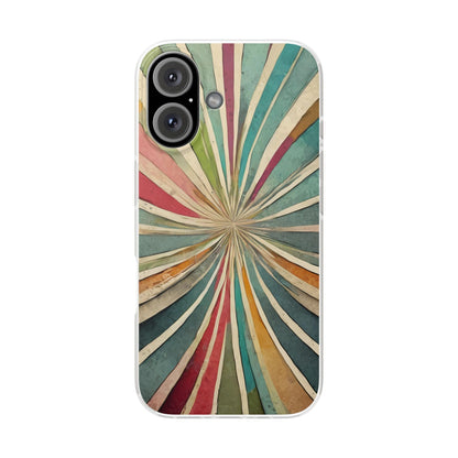 Vibrant Rainbow Flexi Phone Case