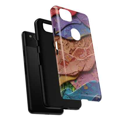 Abstract Painted Lace Tough Phone Case
