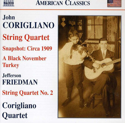 Corigliano Quartet - String Quartets Music CD