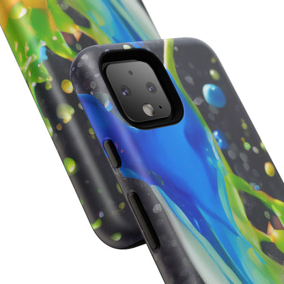 Vibrant Paint Splash Phone Case - Tough & Stylish Protection