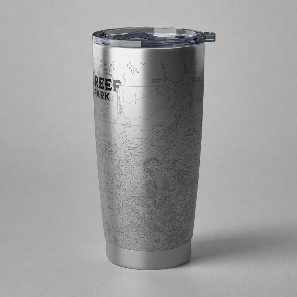Capitol Reef National Park Topographic Insulated Tumbler 20oz