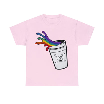Rainbow Slushy Unisex Heavy Cotton Tee