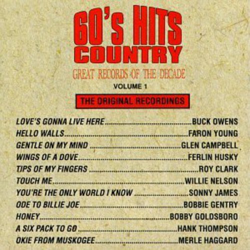 60's Country Hits 1 / Various - 60's Country Hits 1 / Various - Music CD