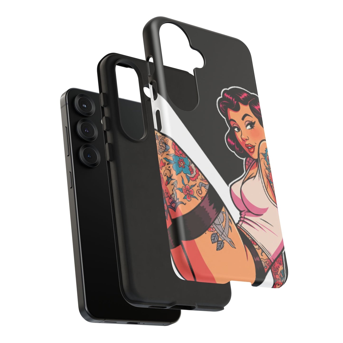 Vintage Tattoo Beauty Tough Phone Case