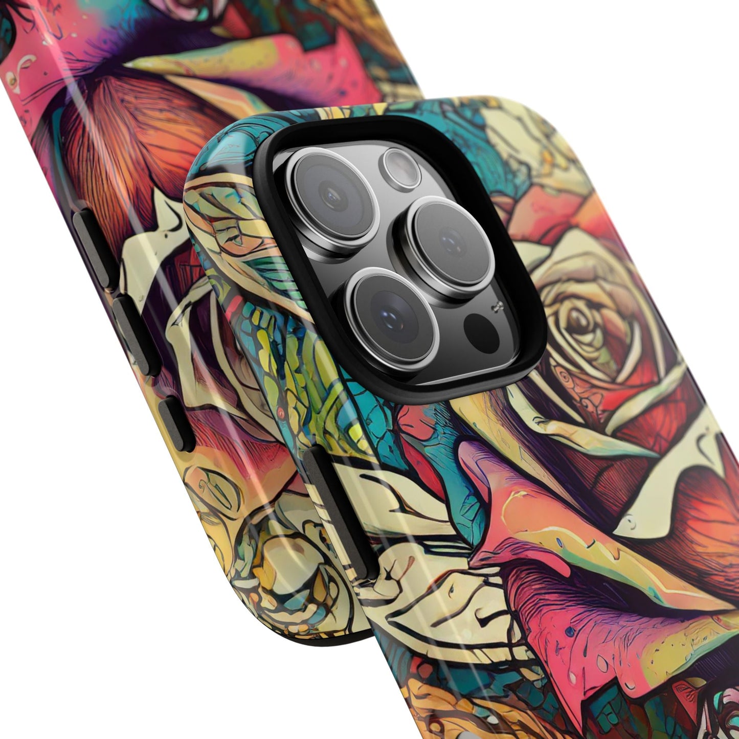 Colorful Roses Tough Phone Case