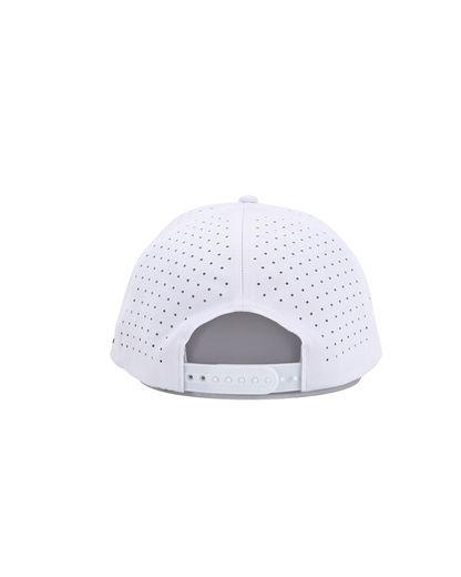 White Rope Hat - Chippopotamus Red